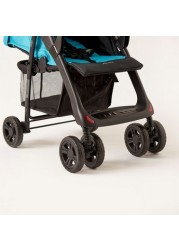 Juniors Hugo Baby Stroller with Basket and Canopy