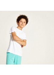 Juniors Crew Neck T-shirt and Shorts - Set of 2