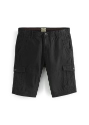 Premium Laundered Cargo Shorts Longer Length