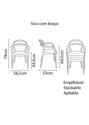 Tramontina Sissi Armchair