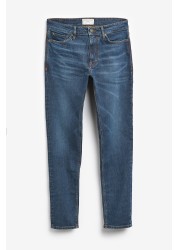 FatFace Blue Lean Mid Wash Jeans