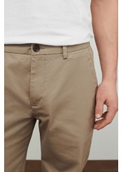 Stretch Chino Trousers Straight Fit