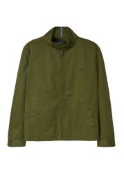 Joules Green Cotton Harrington Jacket