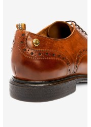 Leather Brogue Shoes