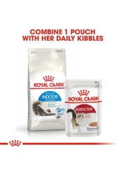 Royal Canin Indoor Long Hair Dry Cat Food (Adult Cat, 2 kg)