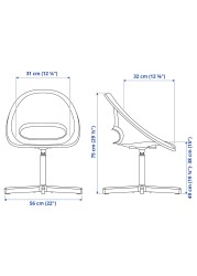 LOBERGET / SIBBEN Children's desk chair