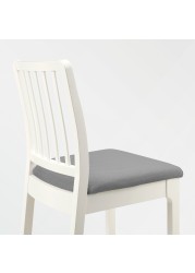 EKEDALEN Bar stool with backrest