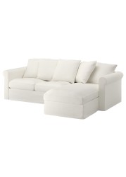 GRÖNLID 3-seat sofa with chaise longue