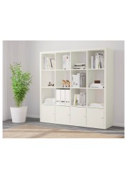 KALLAX Shelving unit with 4 inserts