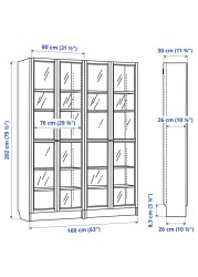 BILLY / OXBERG Bookcase