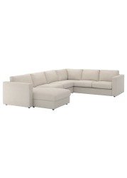 VIMLE Cvr crnr sofa, 5-seat w chaise lng