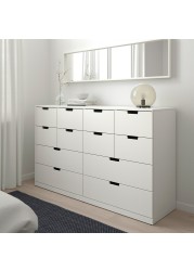 NORDLI Chest of 12 drawers