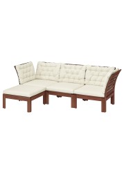 ÄPPLARÖ 3-seat modular sofa, outdoor