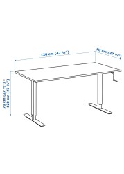 SKARSTA Desk sit/stand