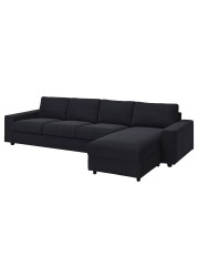 VIMLE Cover 4-seat sofa w chaise longue