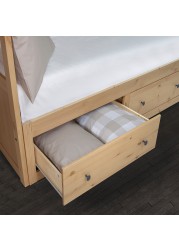 HEMNES Day-bed w 2 drawers/2 mattresses