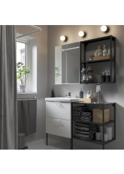 ENHET / TVÄLLEN Bathroom furniture, set of 15