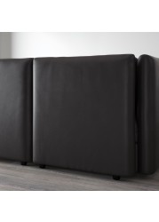 VALLENTUNA Modular crnr sofa 3-seat+2 sofa-bed