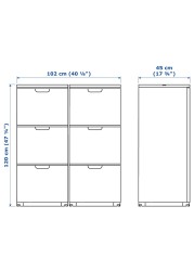 GALANT Storage combination with filing