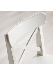 INGOLF Bar stool with backrest