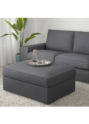 KIVIK Footstool with storage