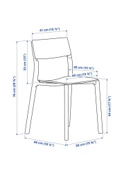 MELLTORP / JANINGE Table and 4 chairs