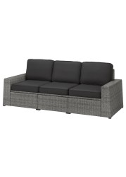 SOLLERÖN 3-seat modular sofa, outdoor