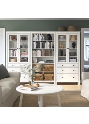 HEMNES Storage combination w doors/drawers