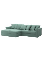 GRÖNLID 4-seat sofa with chaise longues