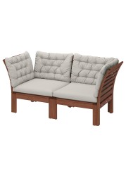 ÄPPLARÖ 2-seat modular sofa, outdoor