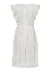 Amelia Rose Childrens White Lace Dress