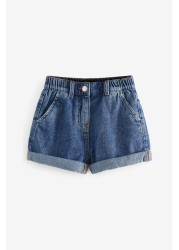 Mom Denim Shorts (3-16yrs)