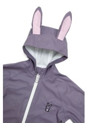 Dinoski Purple Hop The Bunny Puddlesuit