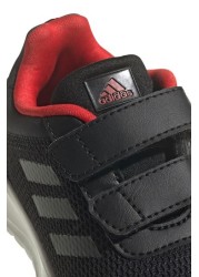 adidas Tensaur Run Infant Black Strap Trainers