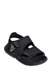 adidas Adilette Infant Black Sandals