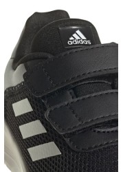 adidas Tensaur Run Infant Black Strap Trainers