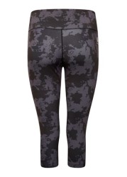 Dare 2b Laura Whitmore Edit Influential Black 3/4 Recycled Running Leggings