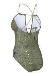 Regatta Green Halliday Swimming Costume