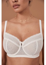 DD+ Non Pad Balcony Bras 2 Pack