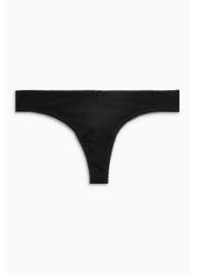 Cotton Knickers 5 Pack Thong
