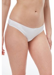 Cotton Knickers 5 Pack Thong