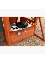 Kidkraft Canyon Ridge Wooden Swing Playset