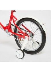 Chipmunk 18-inch Bicycle with Training Wheels and Basket