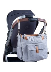 BabaBing! Roma 2 Changing Bag - Grey Marl