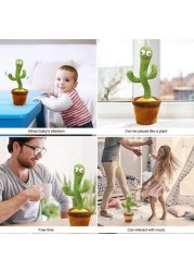 HYP Dancing Singing Talking Cactus Plush Toy