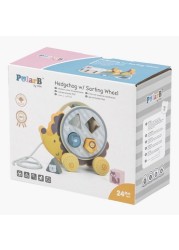 PolarB Hedgehog Toy with Sorting Wheel