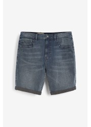 Denim Shorts Slim Fit