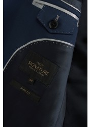 Slim Fit Signature Zignone Suit: Jacket