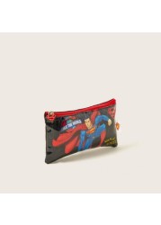 Superman Print 5-Piece Backpack Set - 13 inches