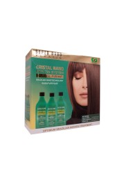 Super Nano Keratin Cristal Nano Brazilian Kera Kit | 3x1 Ltr